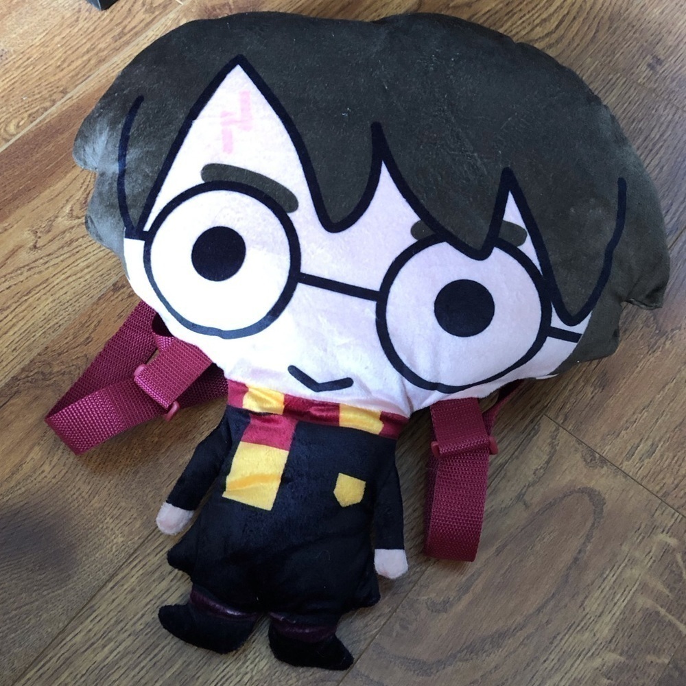 Harry Potter character plush bookbag